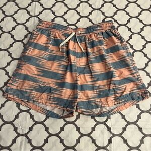 Chubbies Lined Shorts Men’s Medium 5” Inseam Swim Outdoor Drawstring